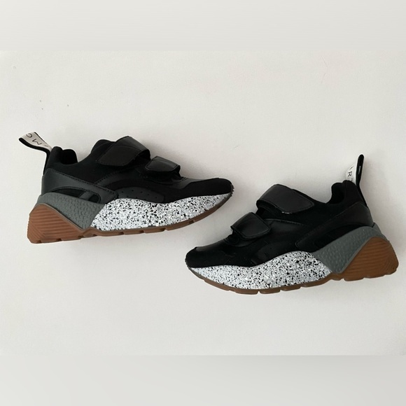 Stella McCartney Black Eclypse Sneakers Hook Loop 35 5 - Picture 6 of 12